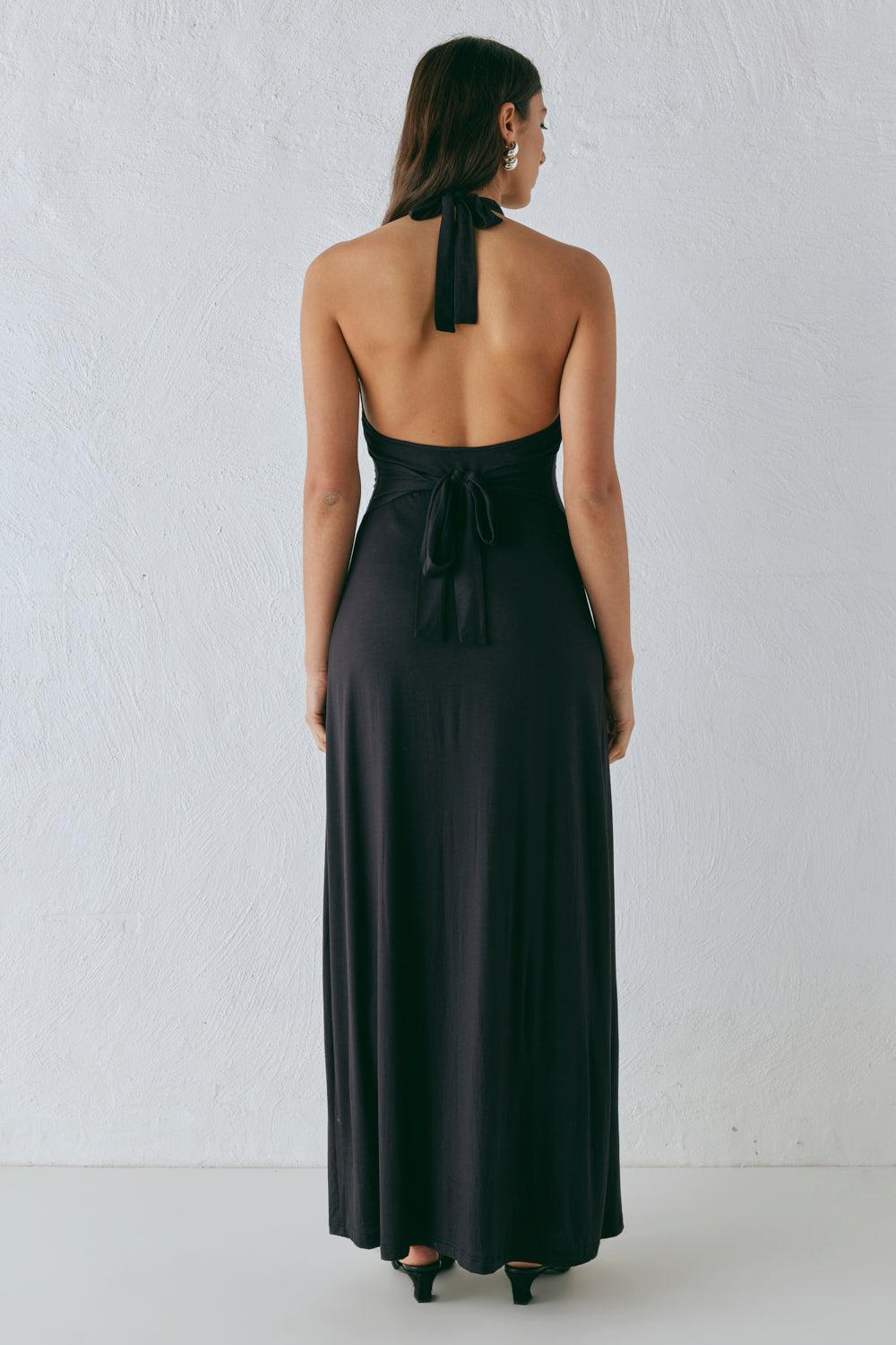 Noa Maxi Dress Black Product Image