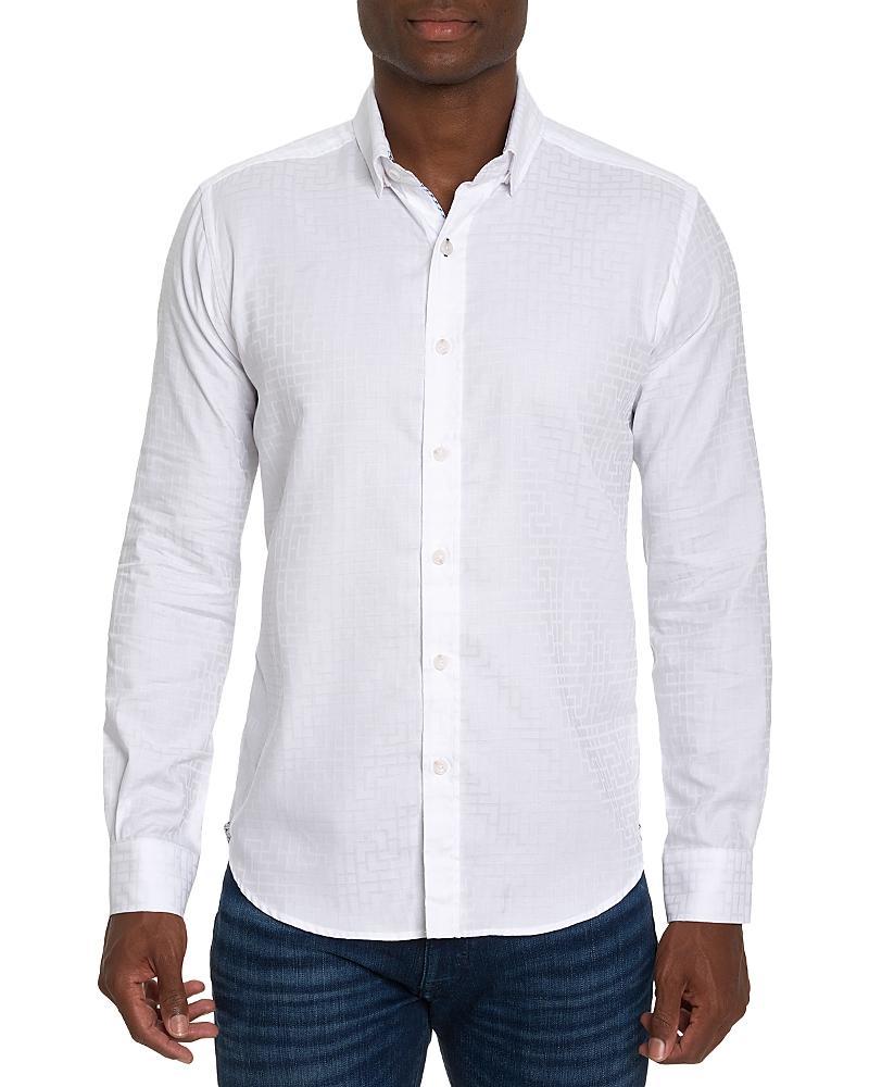 Robert Graham Amory Cotton Tailored Fit Button Down Shirt Product Image