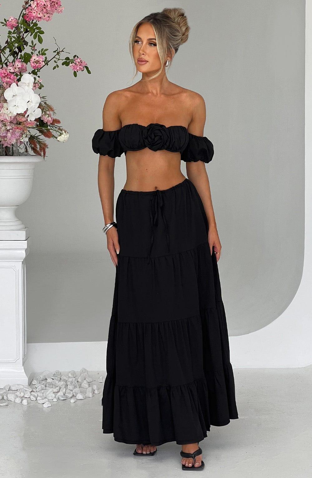 Carmen Maxi Skirt - Black Product Image