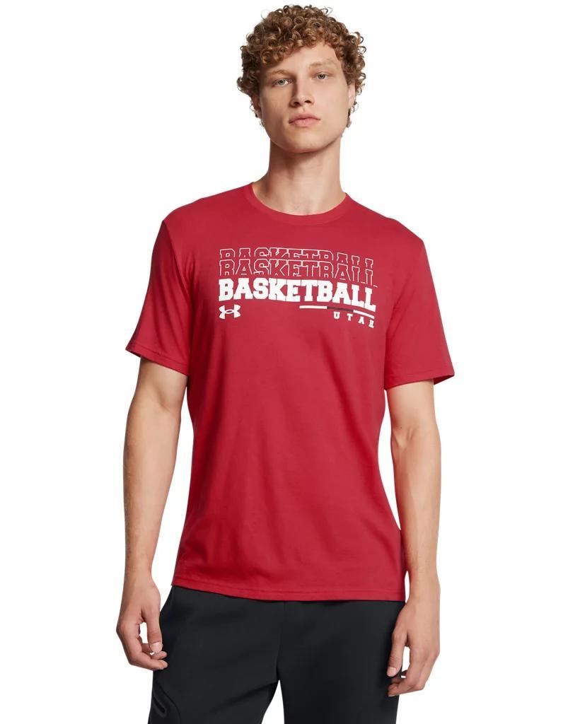 Men's UA Performance Cotton Collegiate T-Shirt Product Image