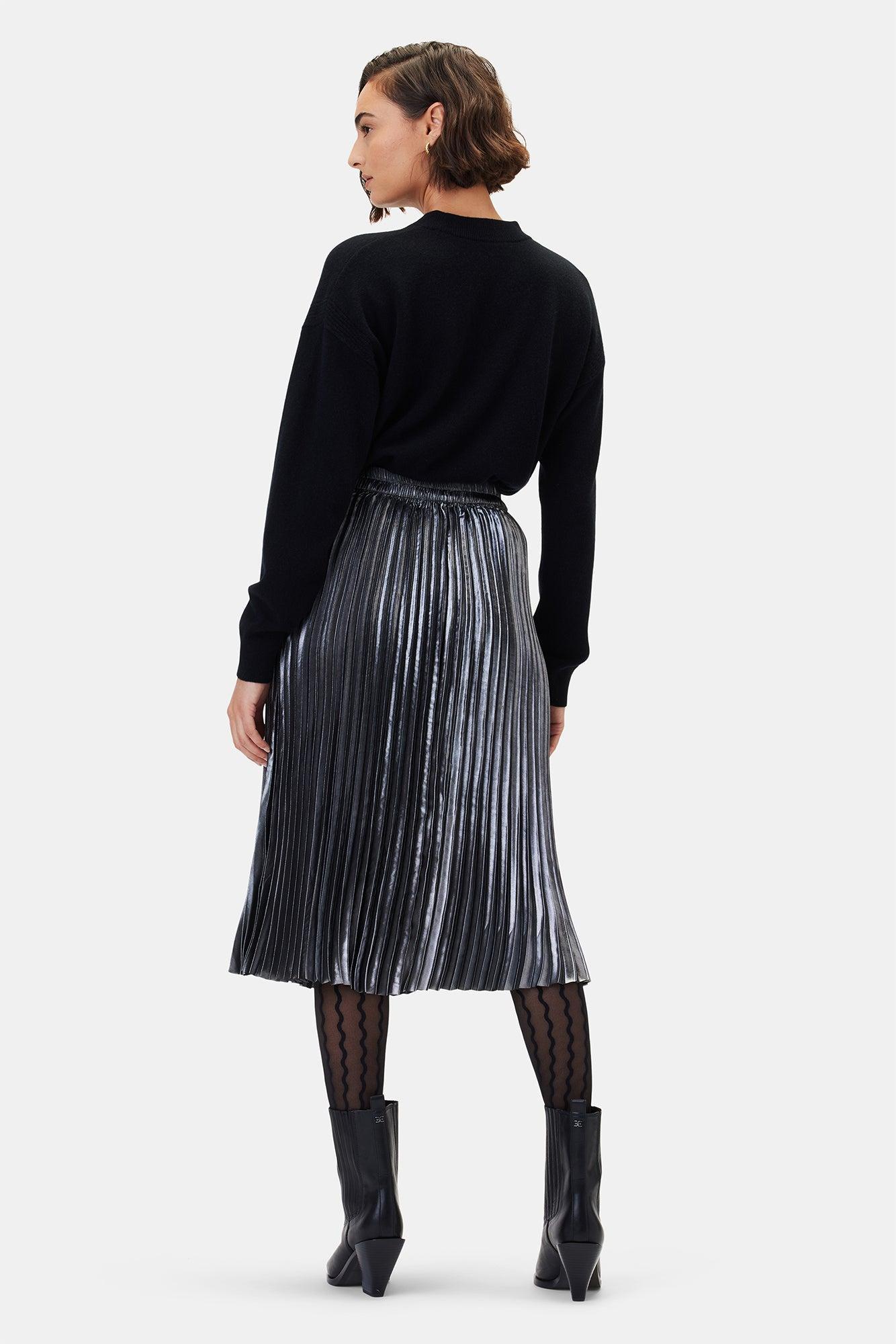 Blaze Skirt - Pewter Product Image