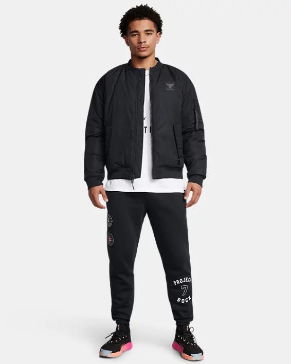 Men's Project Rock Bomber Jacket Product Image