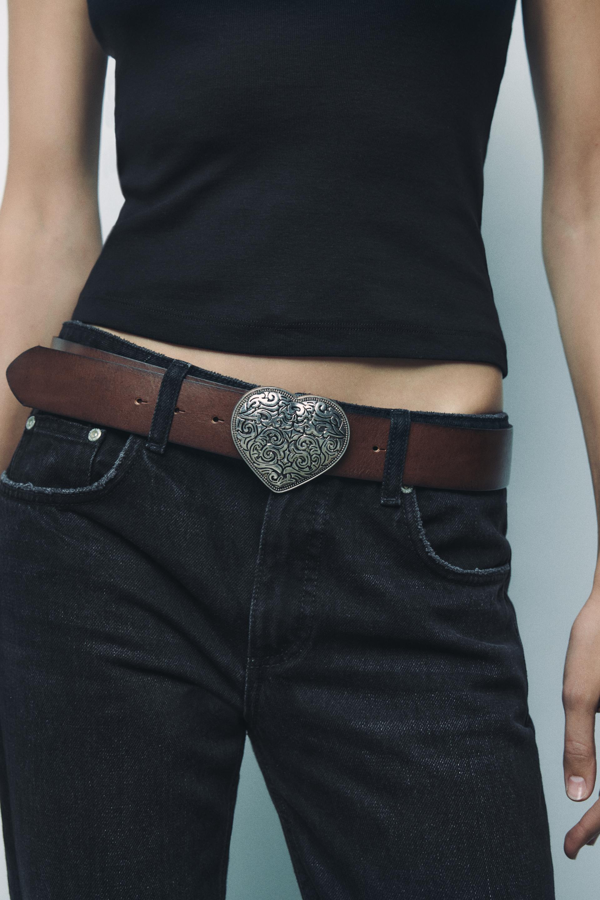 COWBOY BELT WITH HEART BUCKLE Product Image