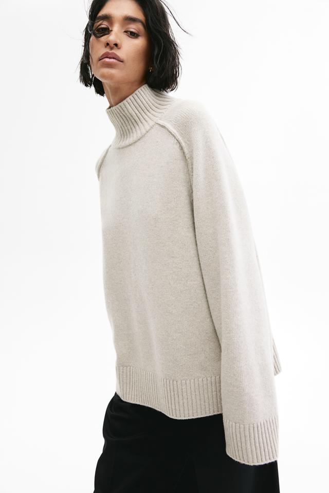 Cashmere-blend turtleneck jumper Product Image