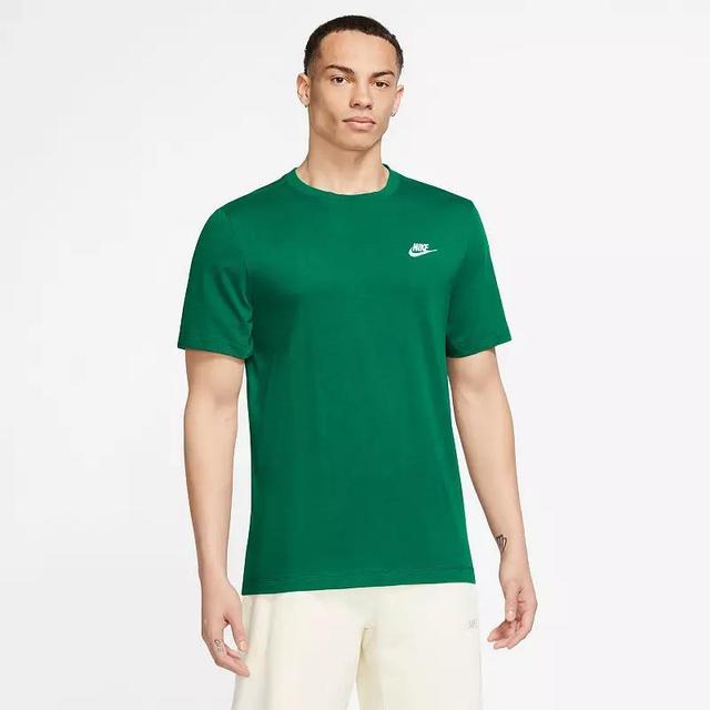 Nike Mens Nike NSW Club T-Shirt - Mens Malachite/White Product Image