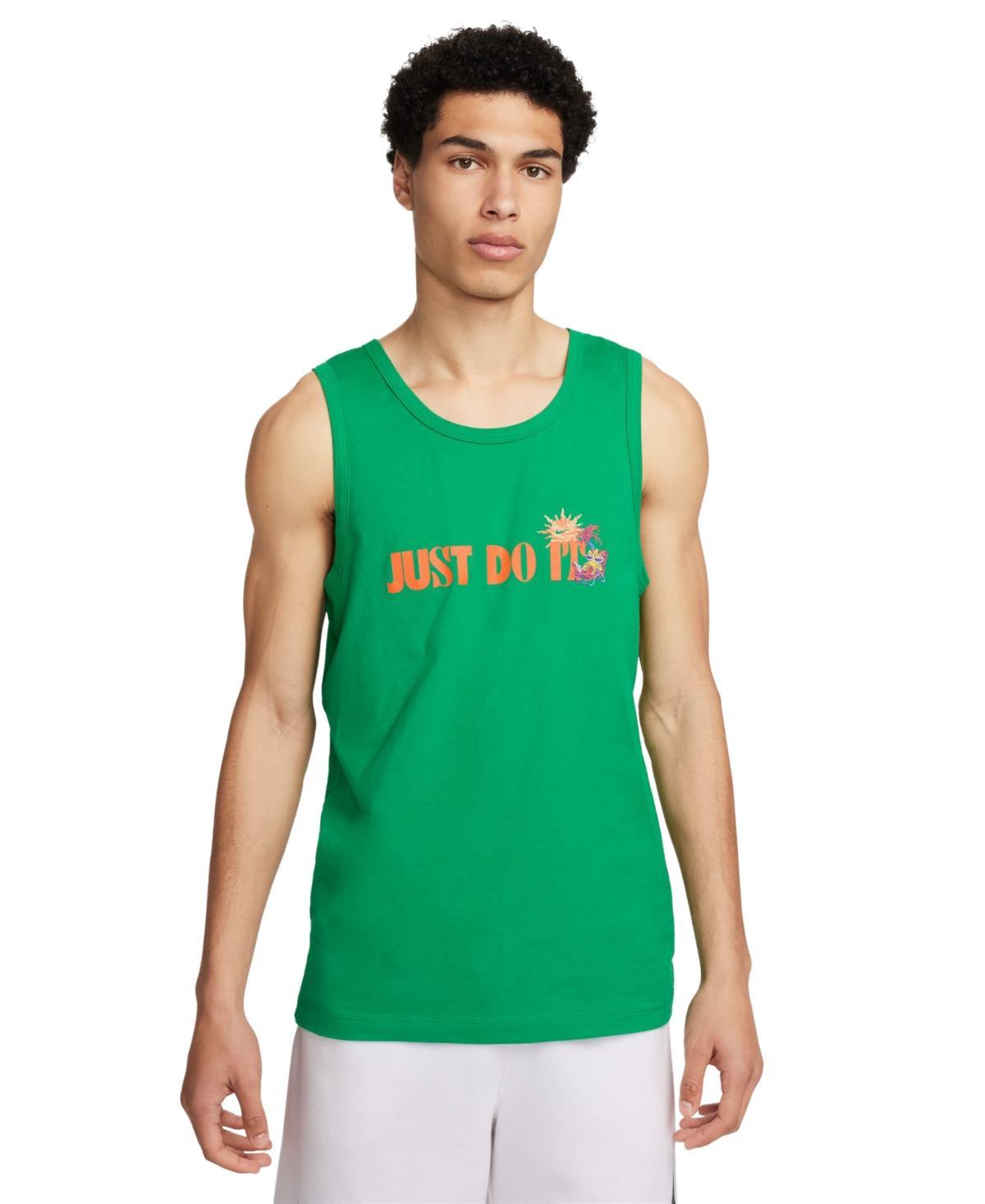 Nike Mens Sportswear Club Classic-Fit Graphic Tank Product Image