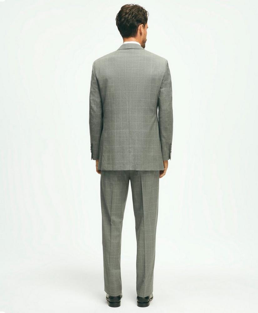 Traditional Fit 1818 Windowpane Suit In Wool Product Image