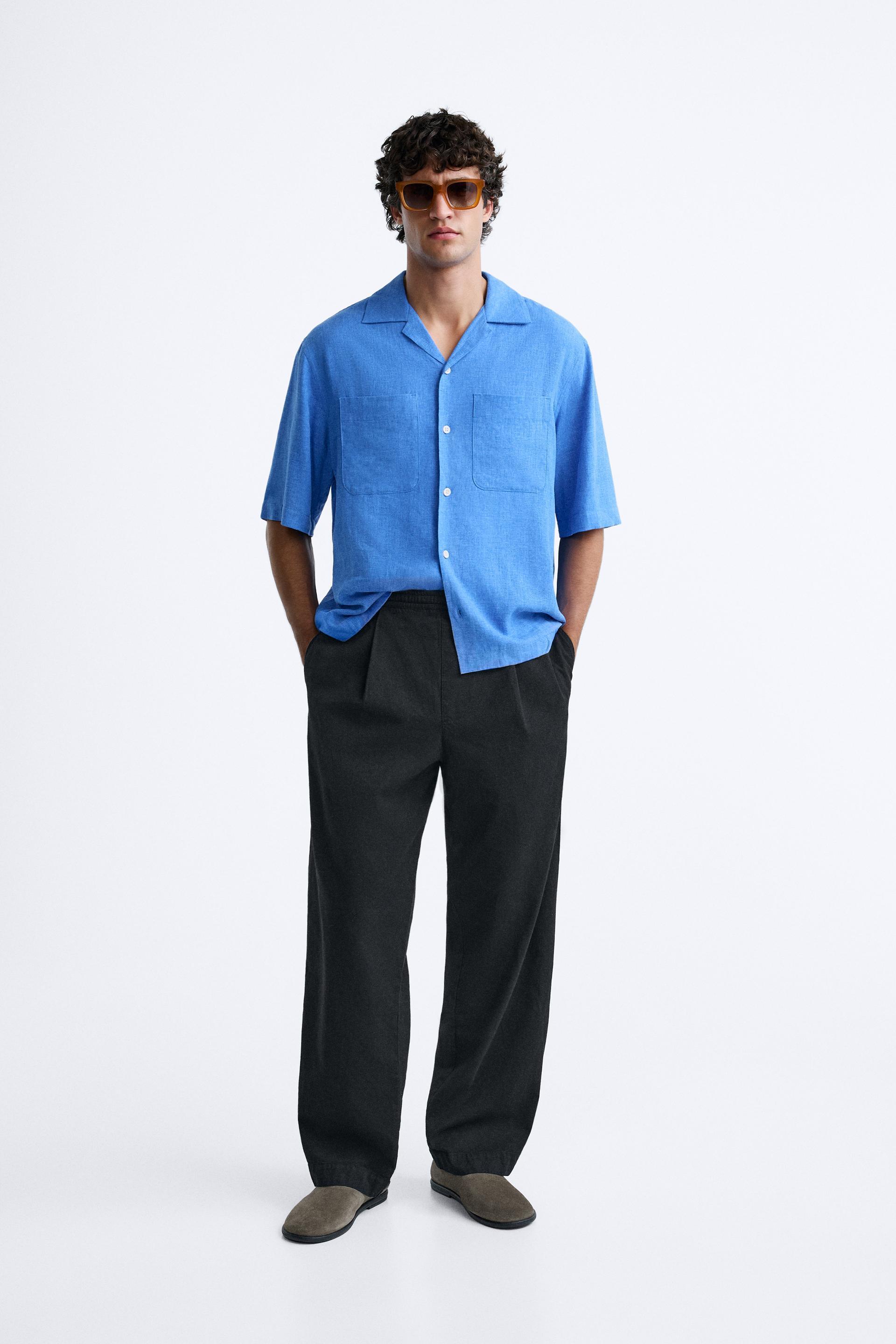 COTTON - LINEN PANTS Product Image