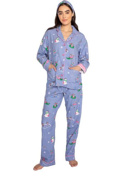 PJ Salvage Cotton Flannel Pajamas Product Image