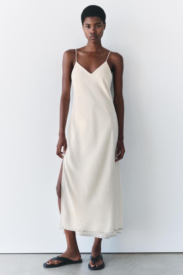 ZW COLLECTION 100% SILK SLIP DRESS Product Image