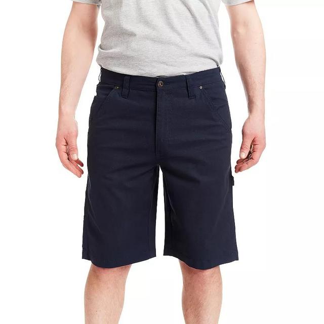 Mens Smiths Workwear Stretch Duck Carpenter Shorts Blue Product Image