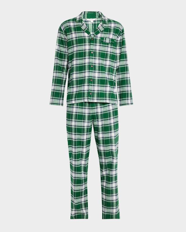 Eberjey 2-Pc. Cotton Brushed Flannel Pajama Set Product Image