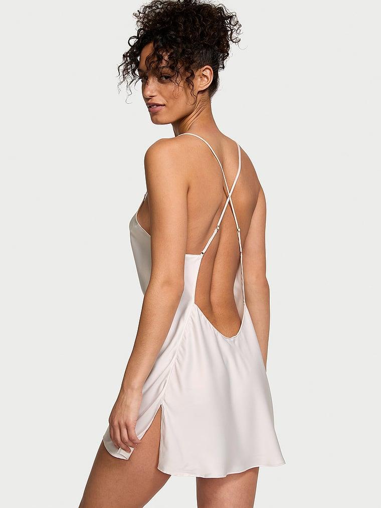 Satin Open-Back Slip Product Image