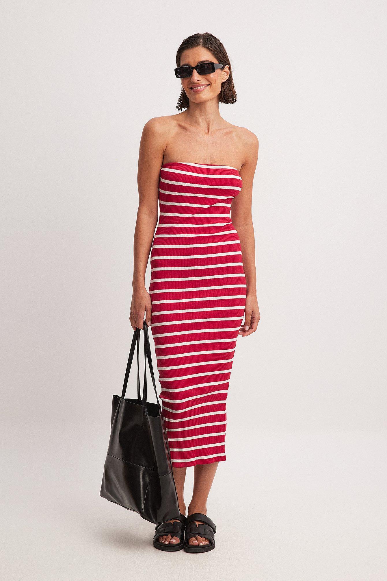 Jersey Rib Tube Maxi Dress Product Image