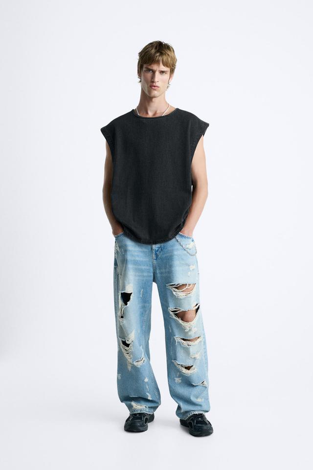 DENIM TANK TOP Product Image