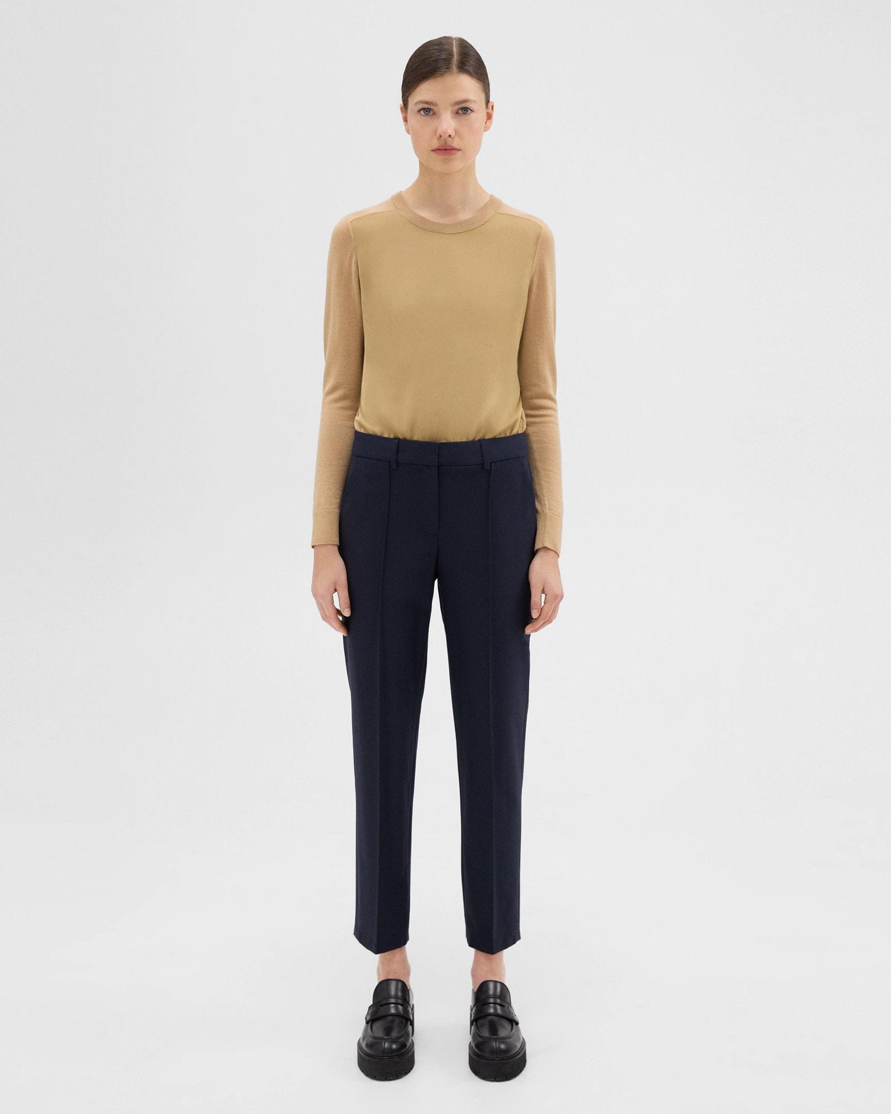 Pleated Wool Gabardine Pant product image