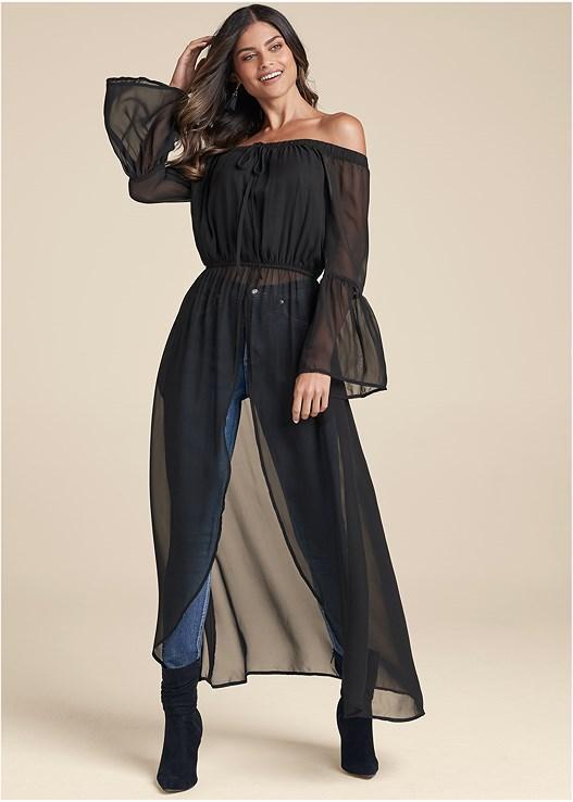 Off-The-Shoulder Maxi Top Product Image