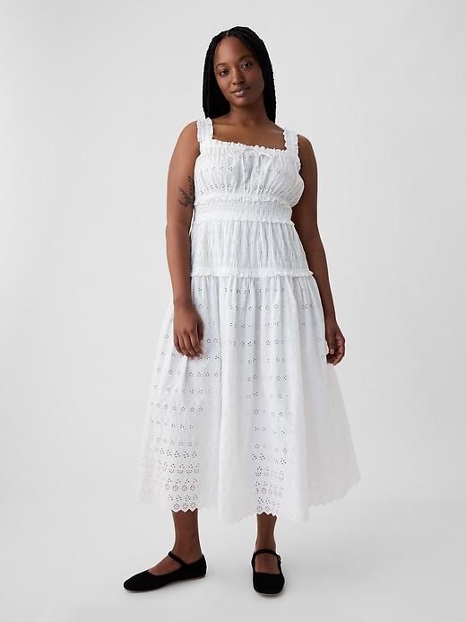 Gap &#215; DÔEN Eyelet Midi Dress Product Image