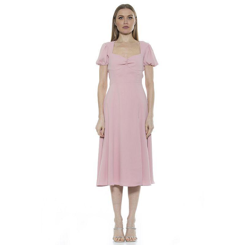 Womens ALEXIA ADMOR Gracie Fit & Flare Dress Product Image