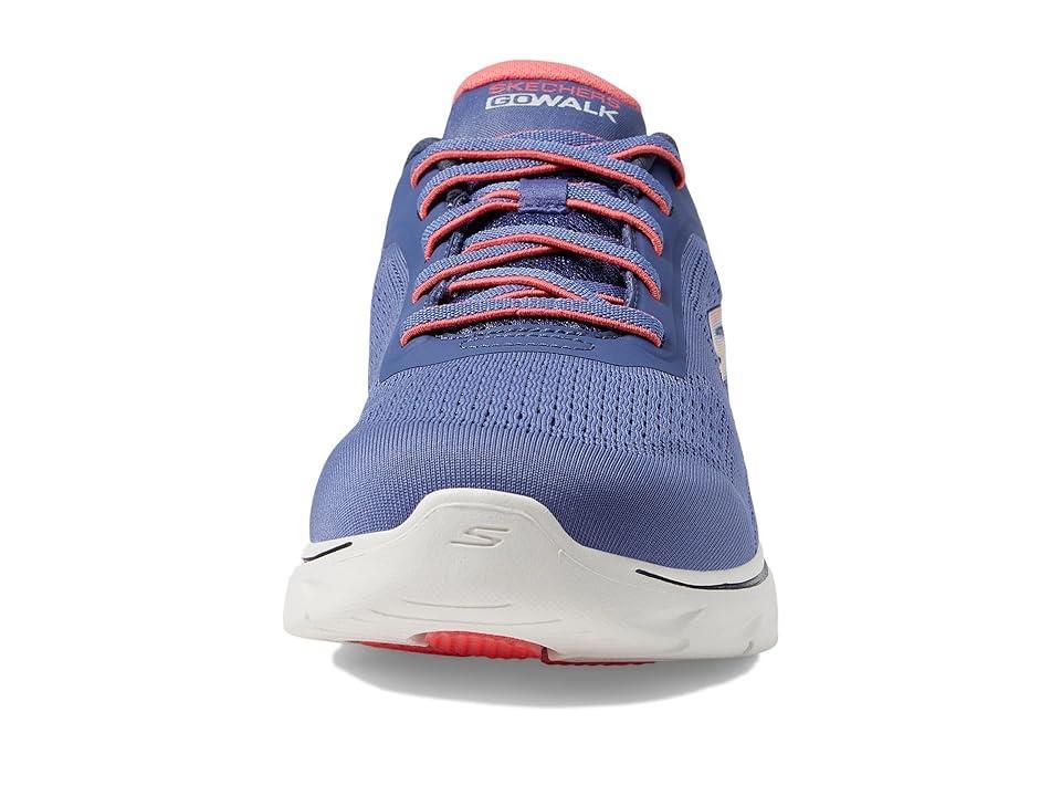 SKECHERS Performance Go Walk 7 - Cosmic Waves Coral) Women's Shoes Product Image