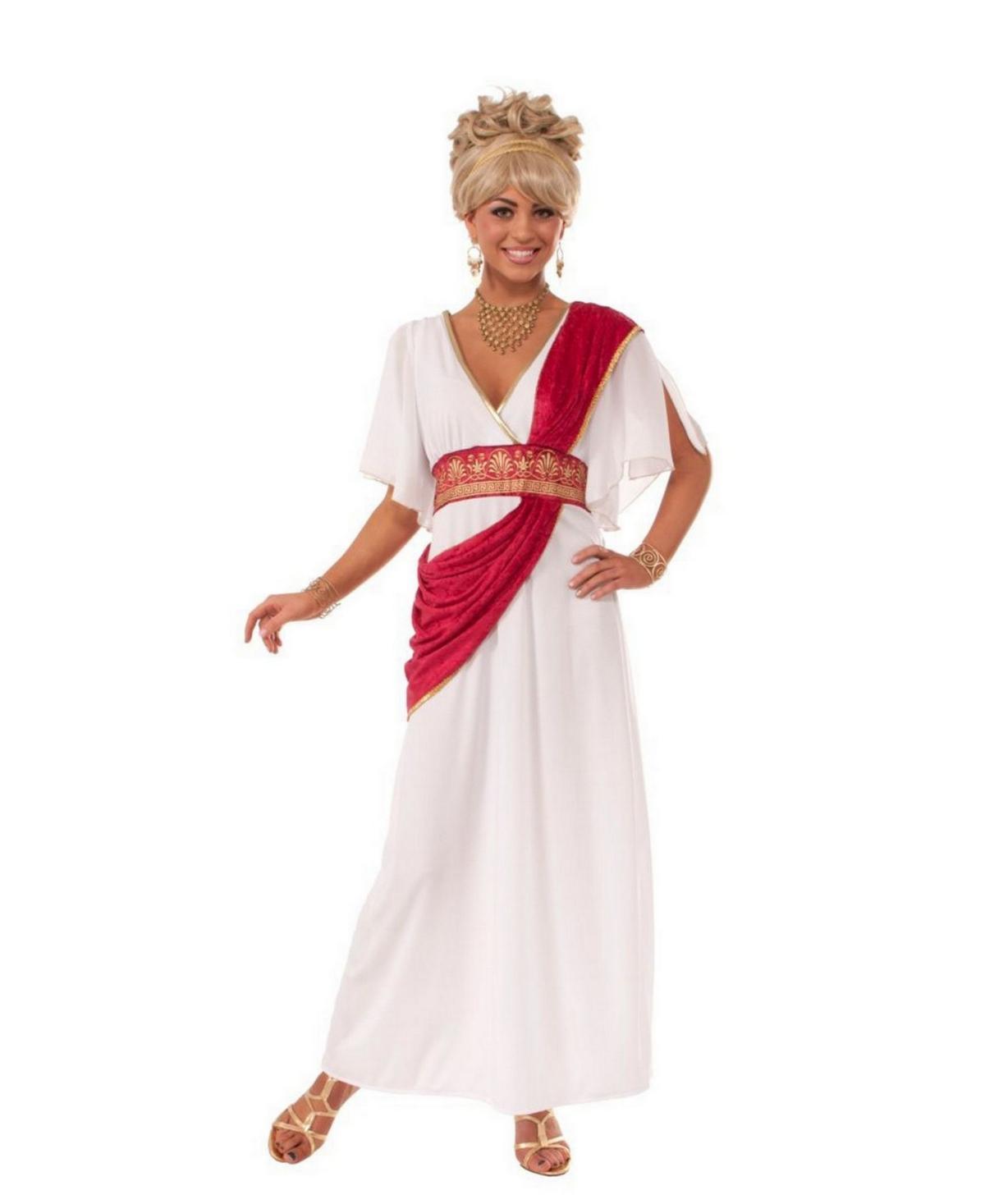 BuySeasons Womens Roman Empress Adult Costume - White Product Image