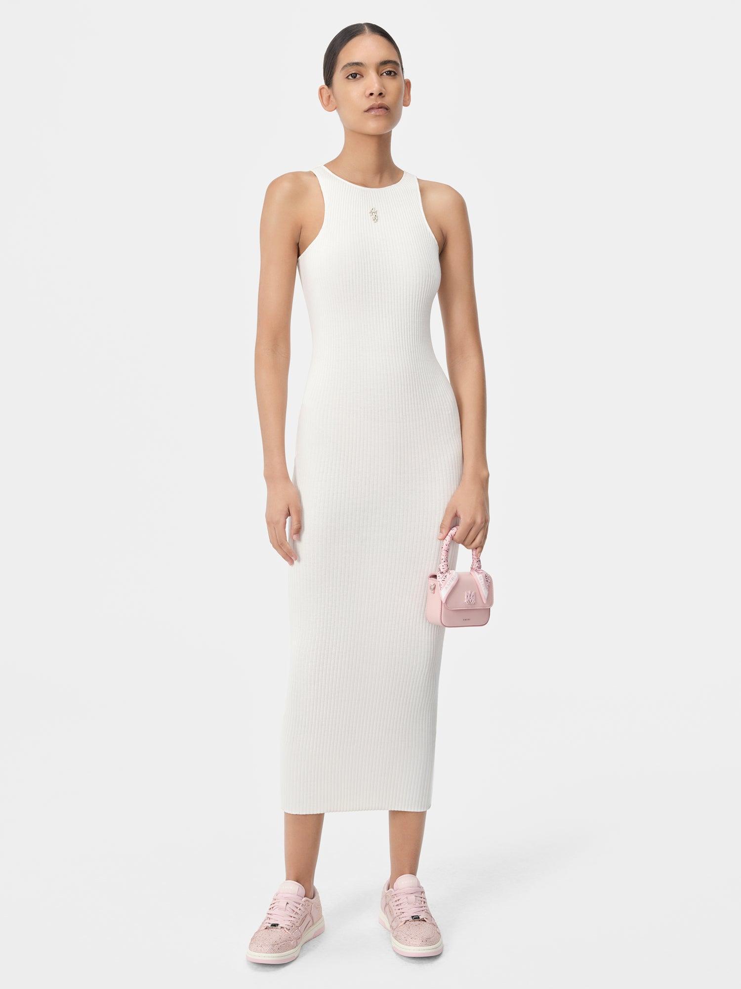 WOMEN - WOMEN'S AMIRI STACKED MAXI DRESS - Alabaster Female product image