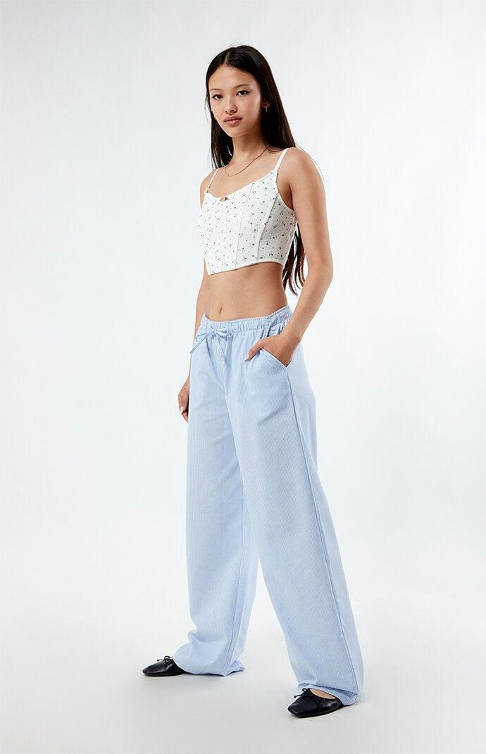 Women's Linen Pull-On Pants Product Image