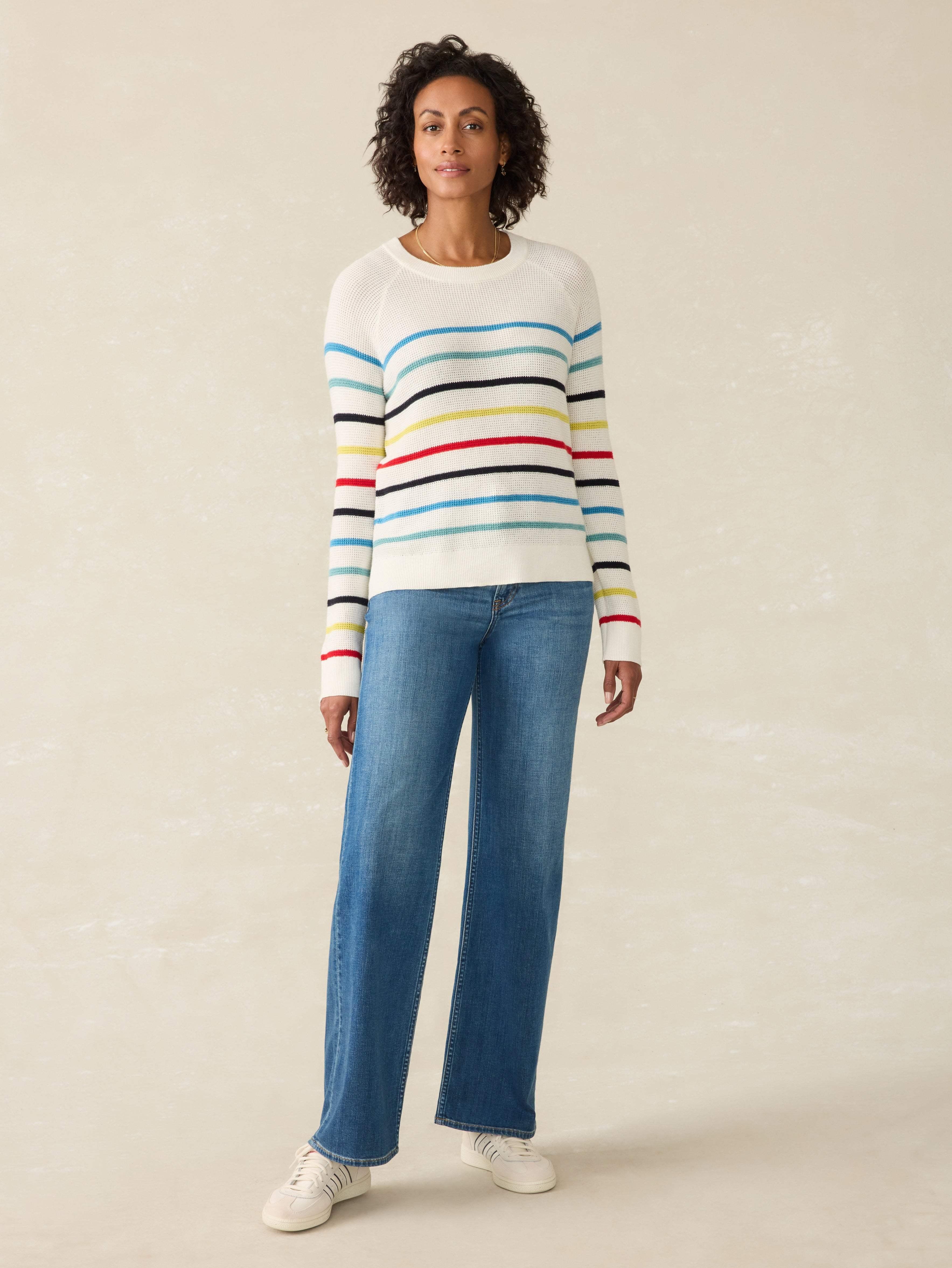 Throwback Crew - Maribel Stripe Female Product Image