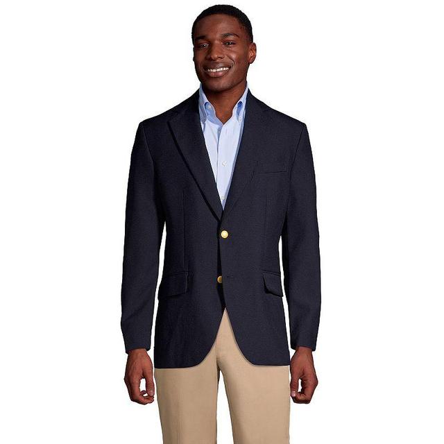 Mens Lands End Hopsack Blazer Product Image