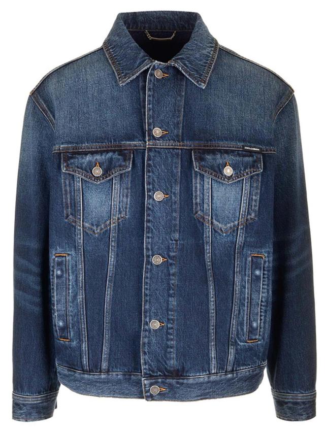 Blue Denim Jacket Product Image