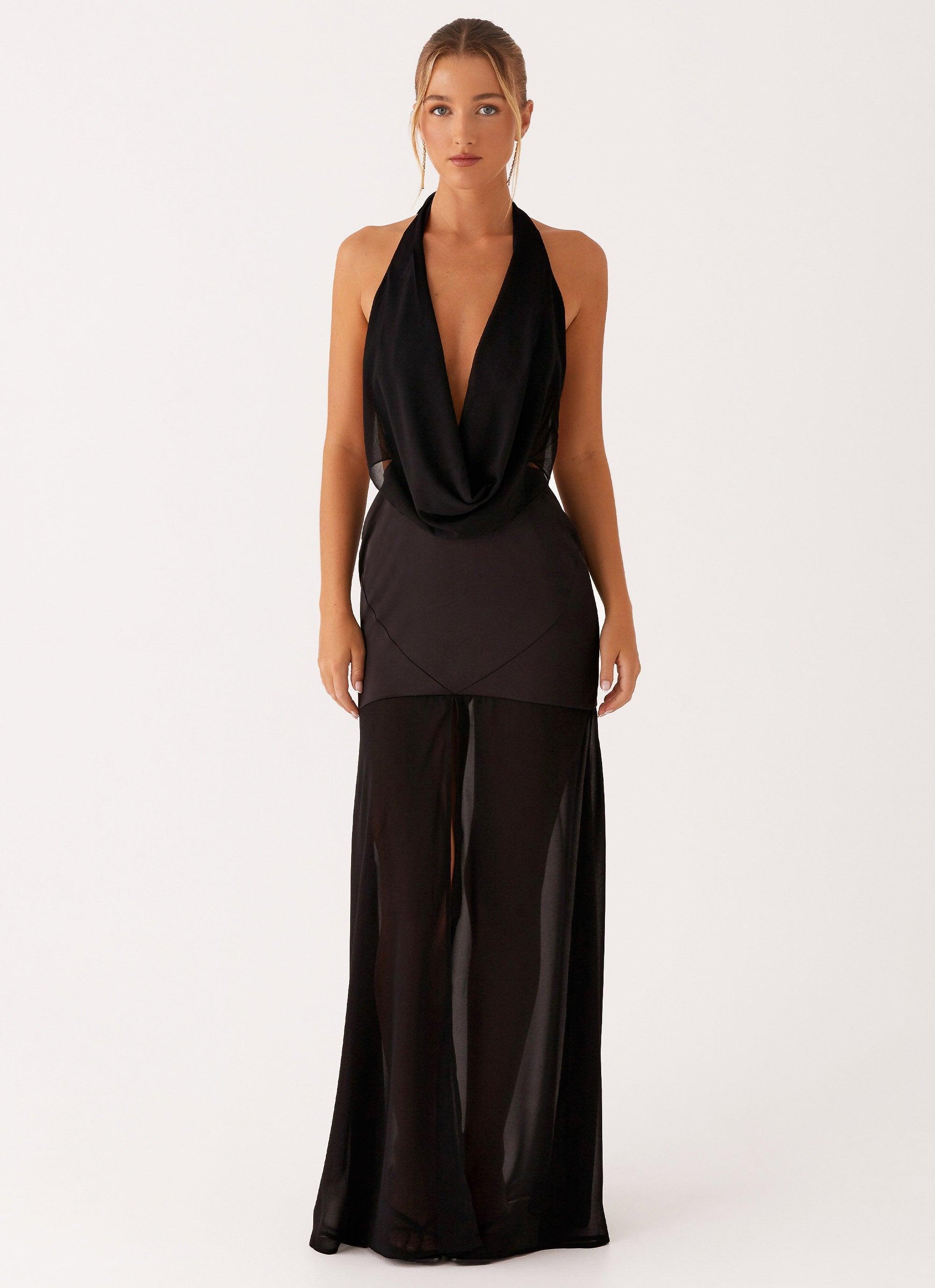 Fenella Maxi Dress - Black Product Image