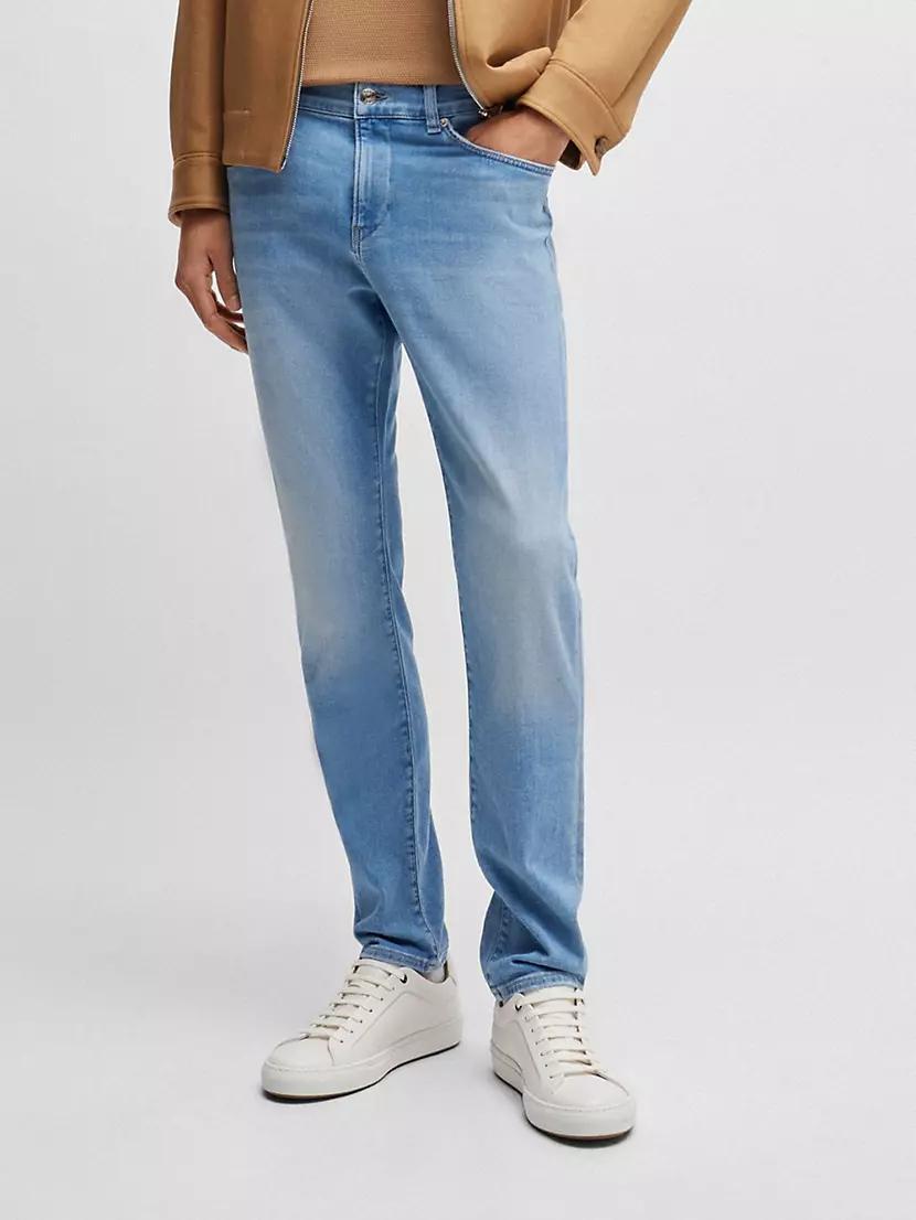 Slim-Fit Jeans in Soft Stretch Denim Product Image