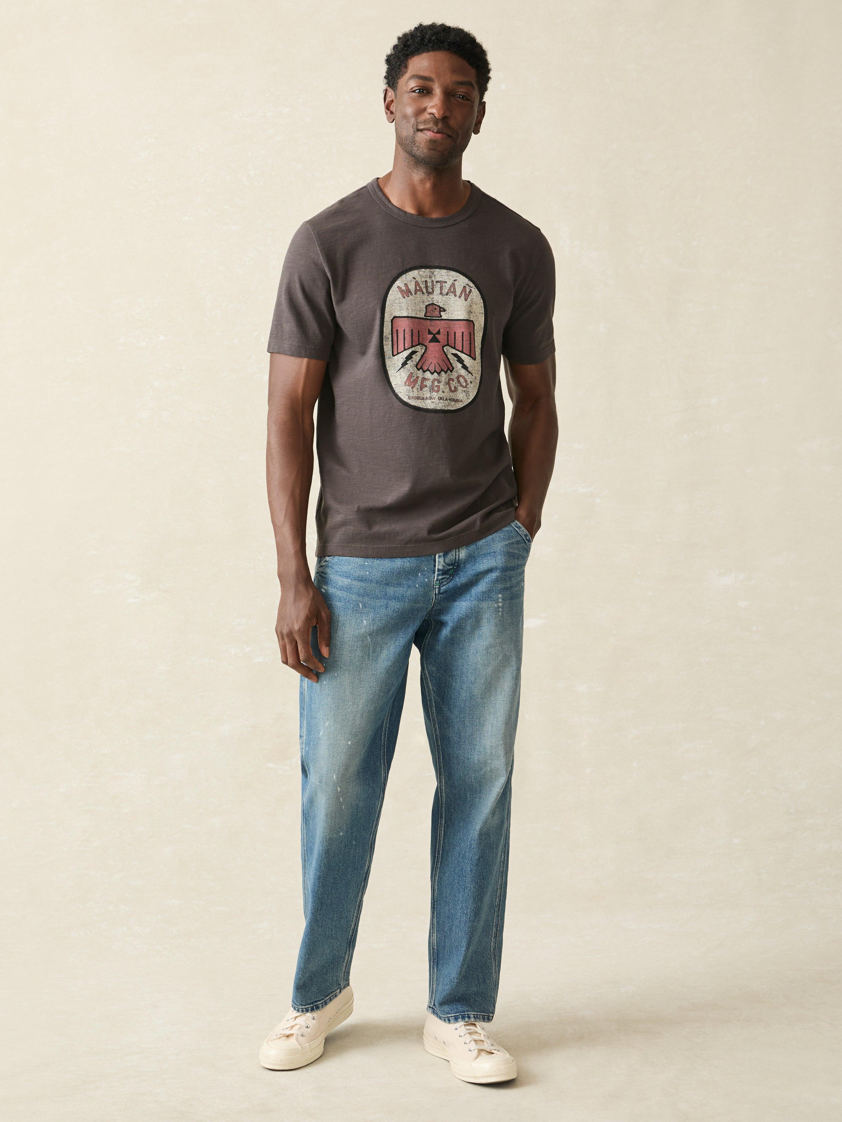 Steven Paul Judd Sunwashed Tee - Washed Black Male Product Image