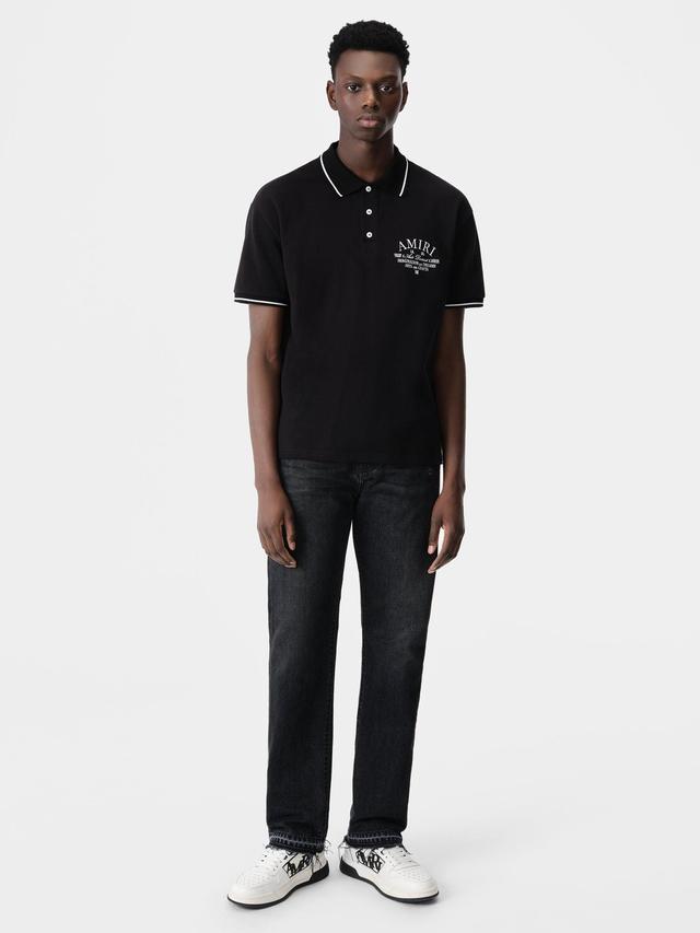 AMIRI ARTS DISTRICT POLO - Black Male Product Image