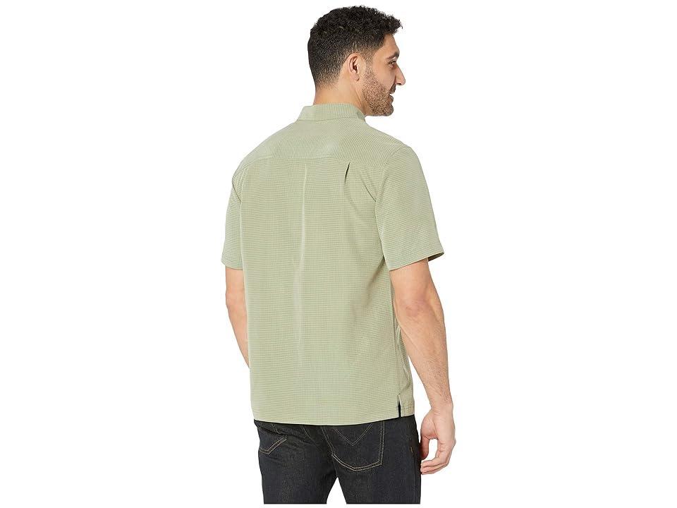 Royal Robbins Desert Pucker S/S (Light Olive 1) Men's Short Sleeve Button Up Product Image