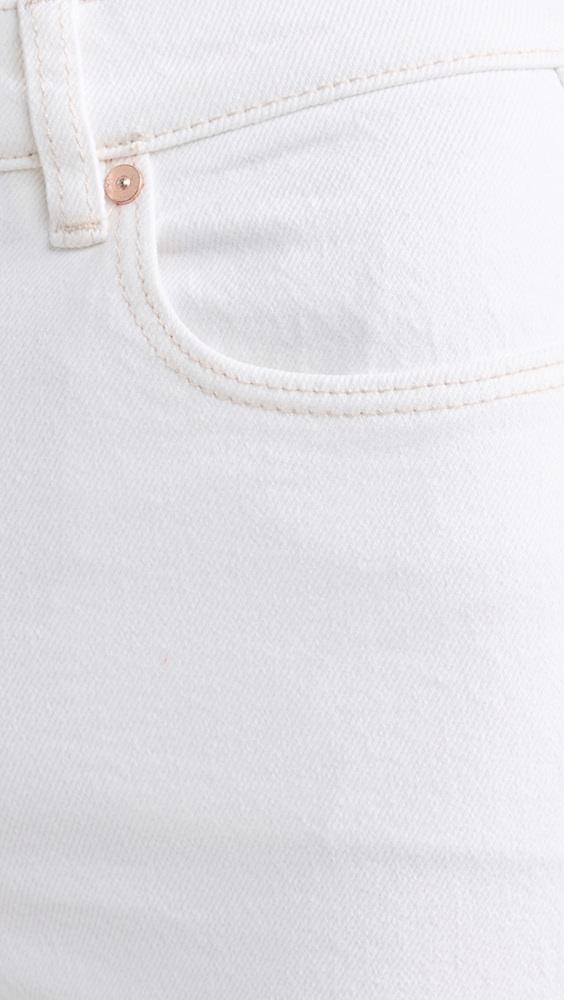 ABRAND 95 Stovepipe Bianco Jeans | Shopbop Product Image