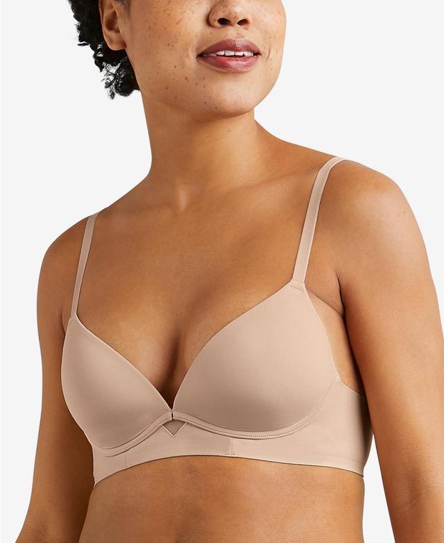 Maidenform Womens One Fab Fit Wireless Demi Bra DM2301 Product Image