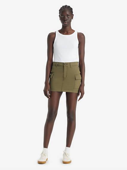 Levis 94 Cargo Twill Mini Skirt - Womens Product Image