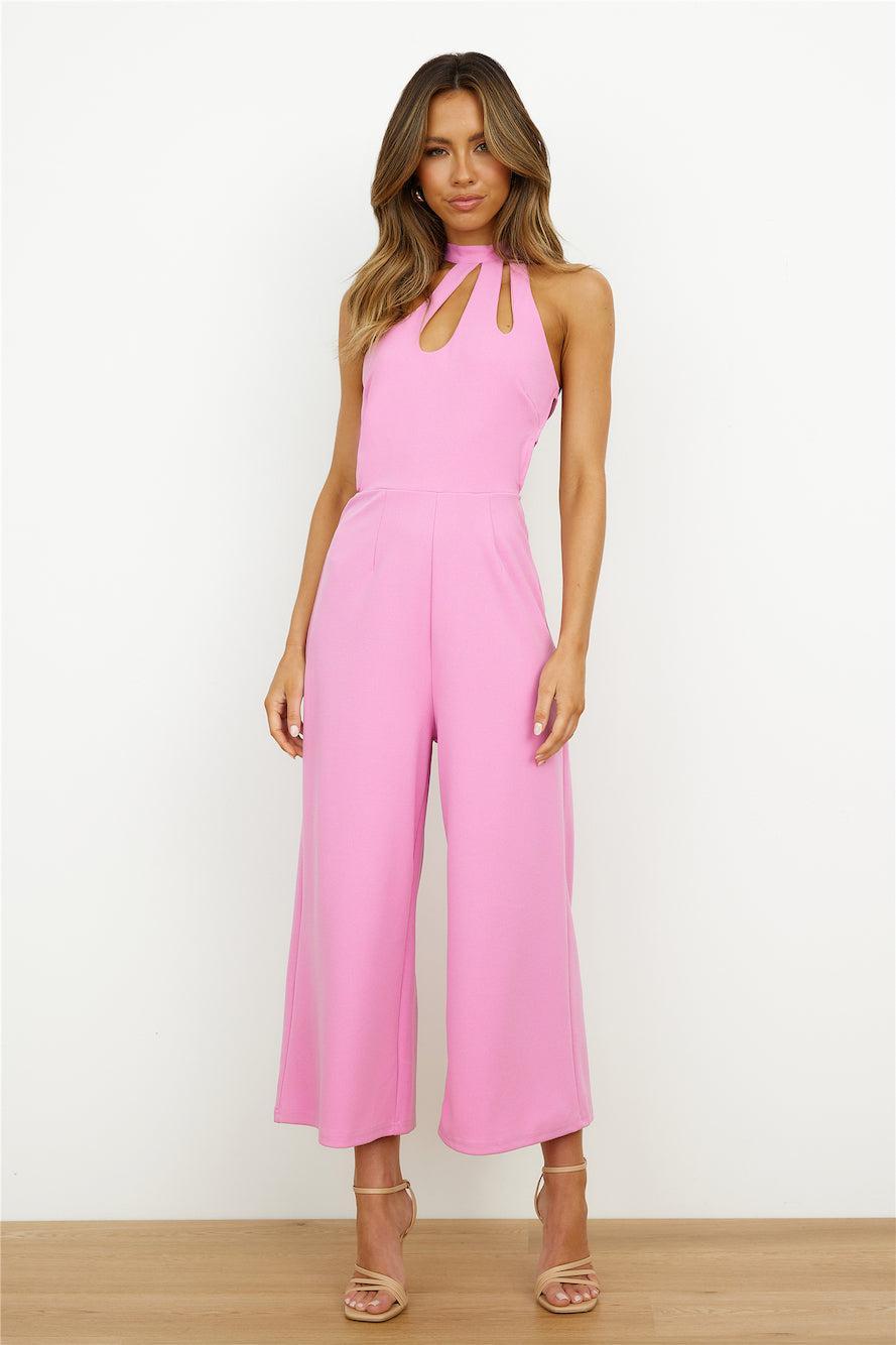 Highlight Fun Jumpsuit Pink Product Image