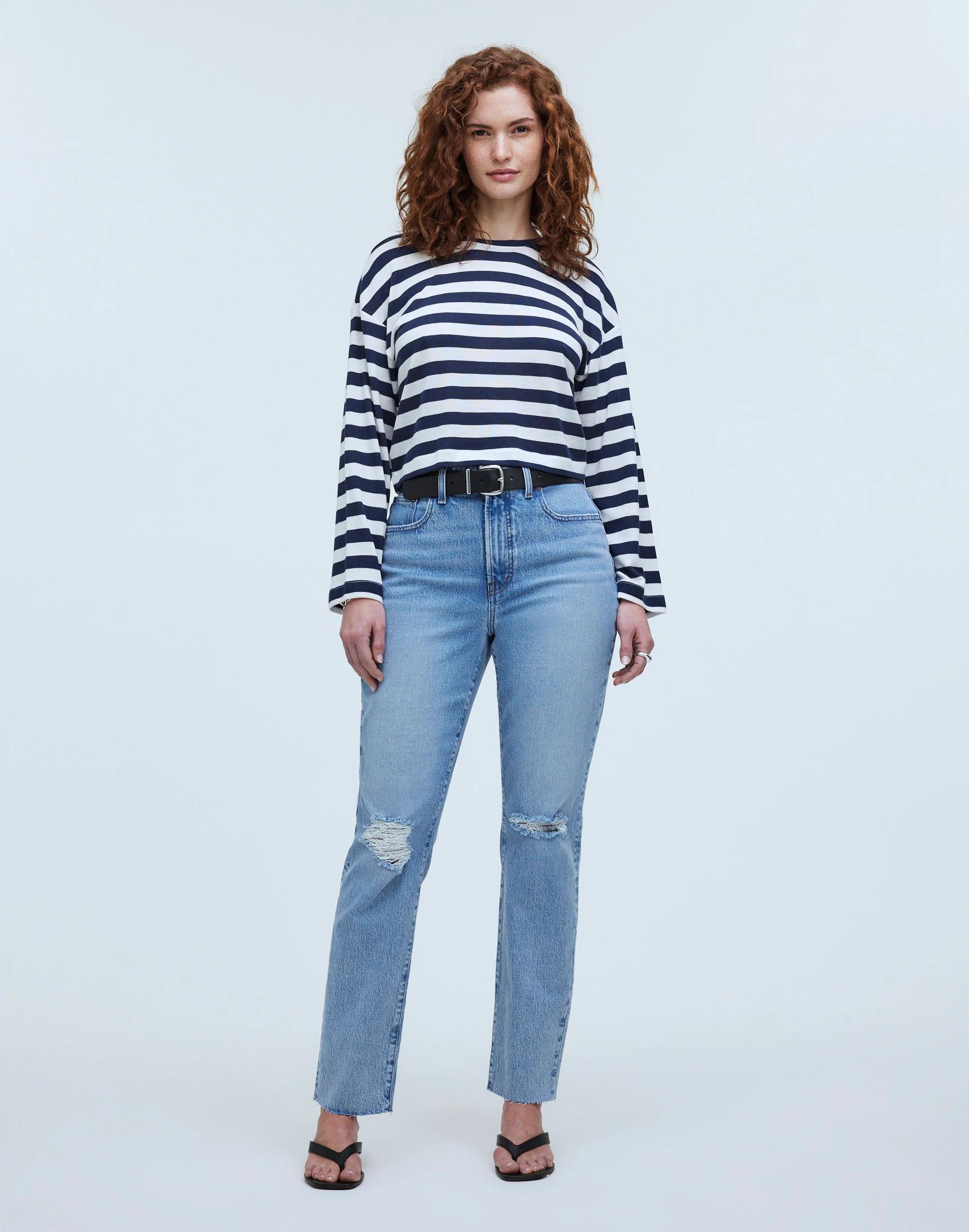 The Curvy Perfect Vintage Jean in Charnley Wash Product Image