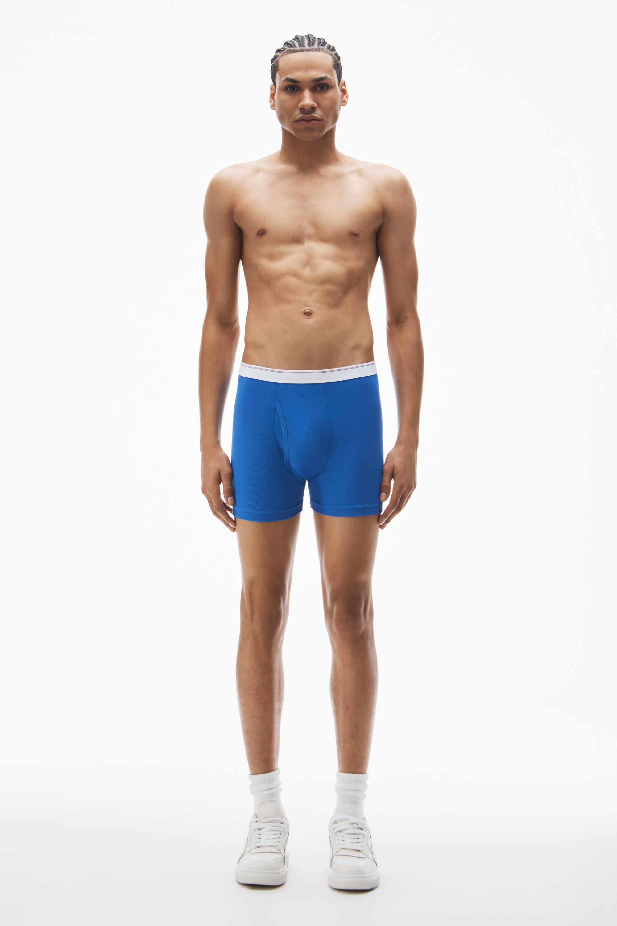 Men's Boxer Brief In Ribbed Jersey Product Image