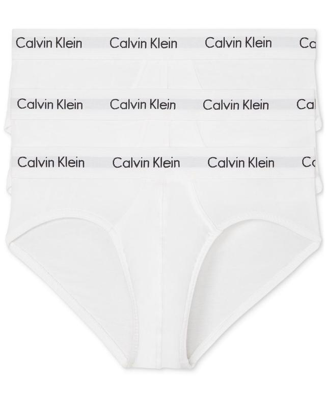 Calvin Klein Mens 3-Pack Cotton Stretch Briefs Underwear Product Image