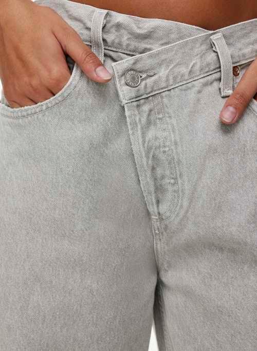 criss cross upsized jean Product Image