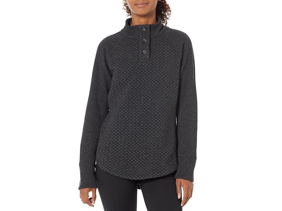 Prana Frozen Falls Sweater (Charcoal) Women's Clothing Product Image