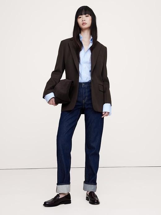 Boyfriend Wool Blazer Product Image