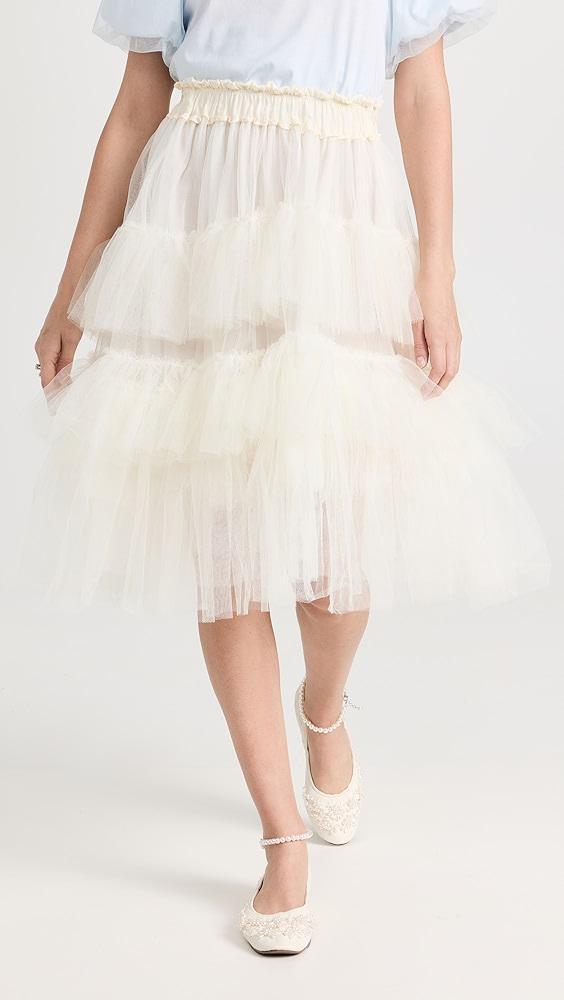 Simone Rocha Elasticated Layered Tutu Skirt | Shopbop Product Image