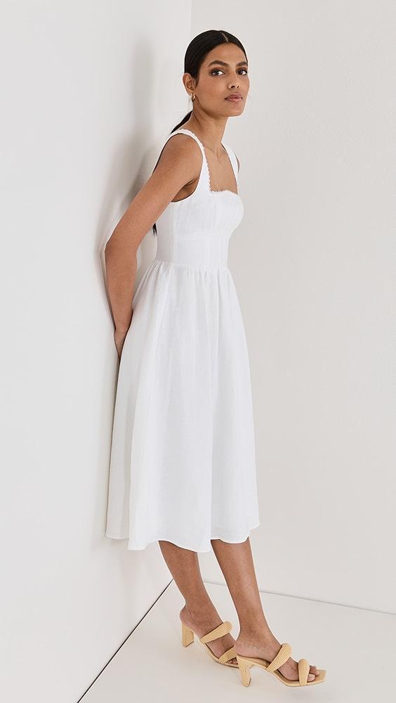 Reformation Tagliatelle Linen Dress | Shopbop Product Image