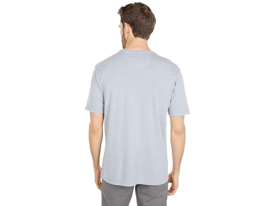 johnnie-O Dale Crew Neck T-Shirt (Steele) Men's Clothing Product Image