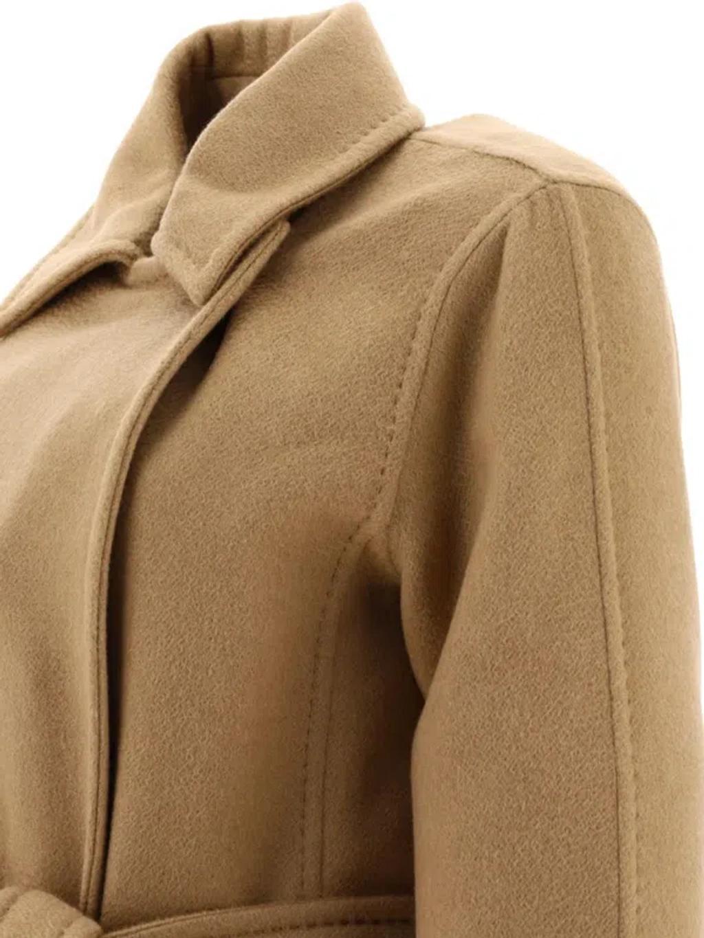 MAX MARA Manuela1 Coat In Beige Product Image