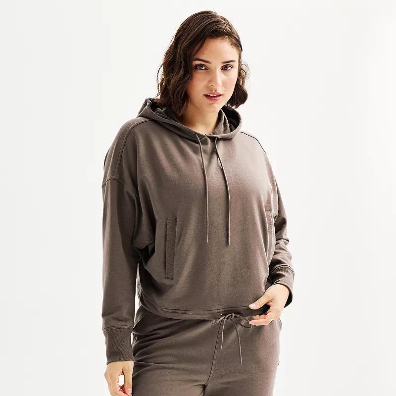 Womens FLX Embrace Cropped Hoodie Product Image